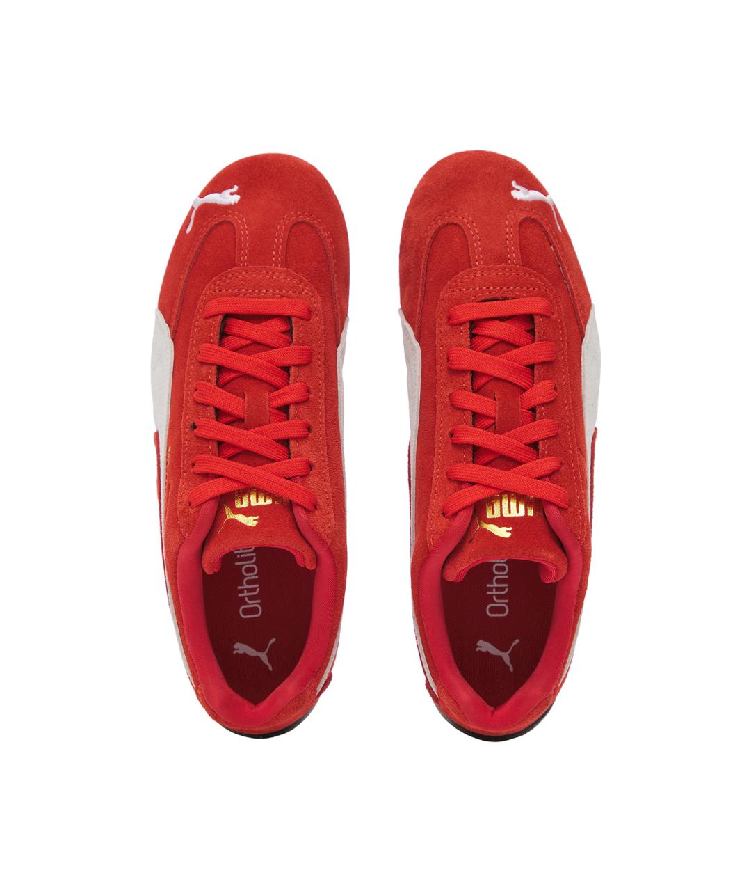 PUMA Красные замшевые кеды, фото 5