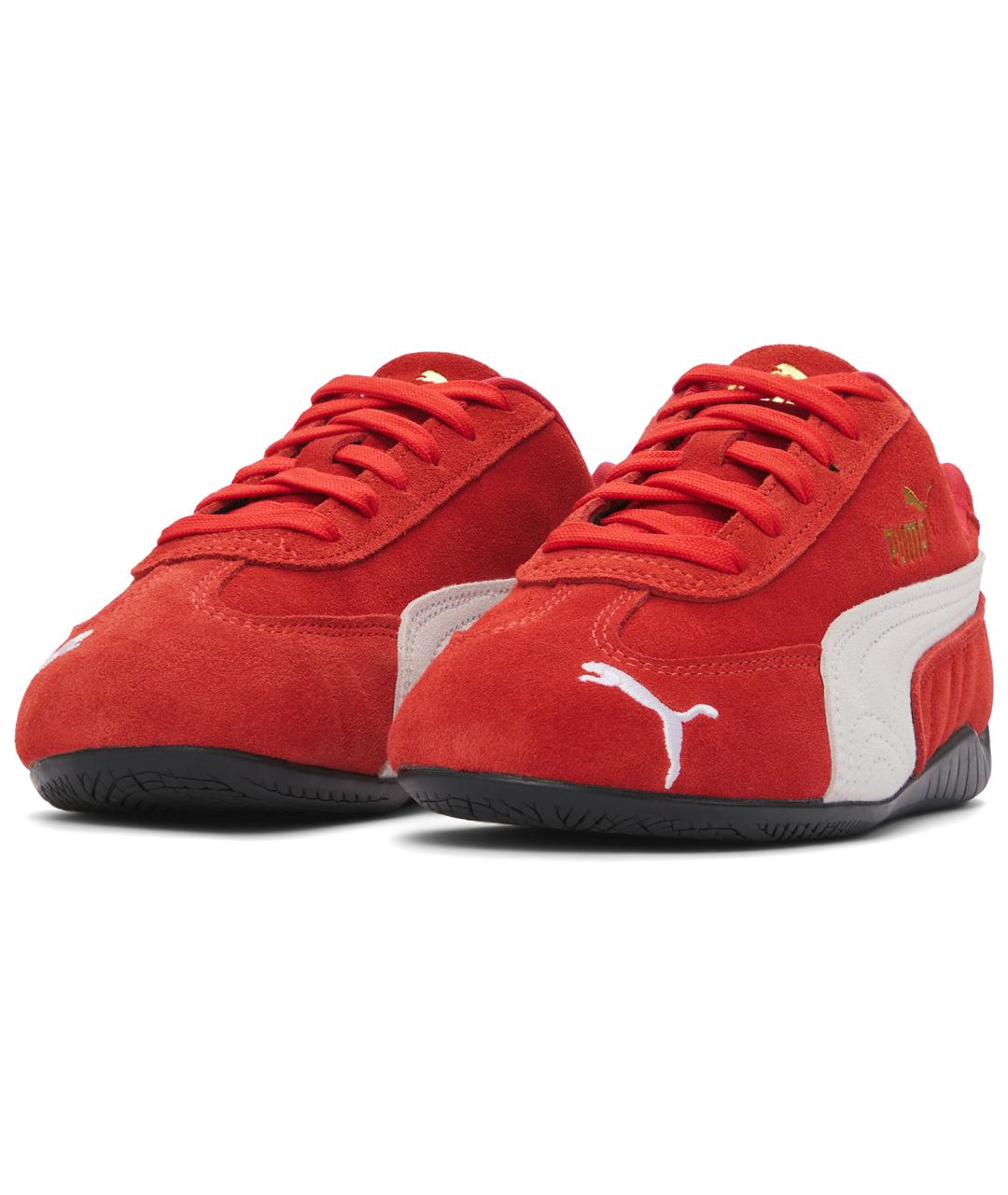 PUMA Красные замшевые кеды, фото 3