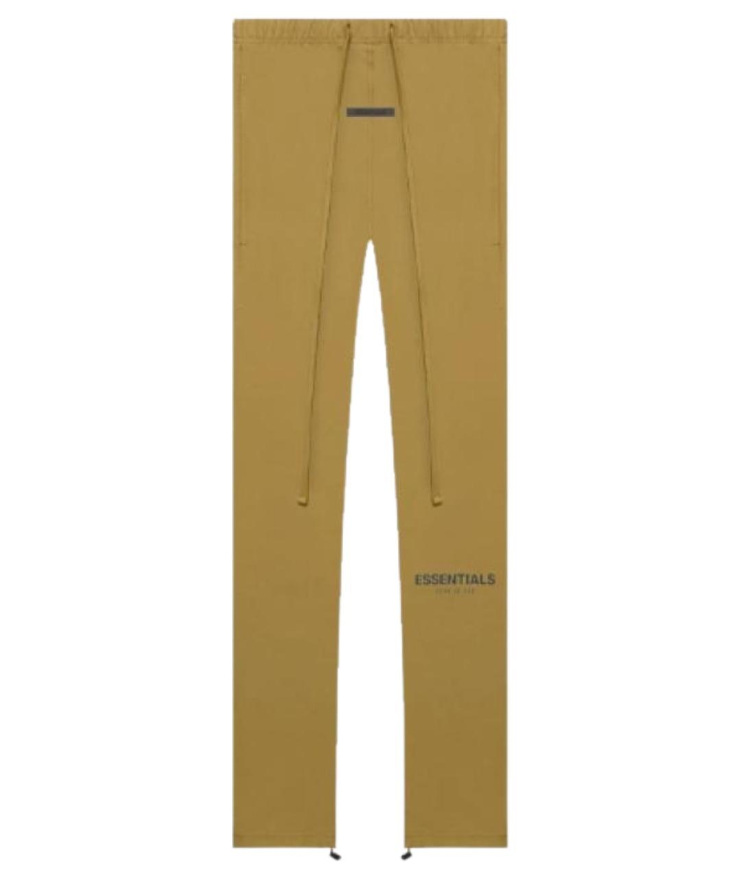 FEAR OF GOD ESSENTIALS Горчичные спортивные брюки и шорты, фото 1