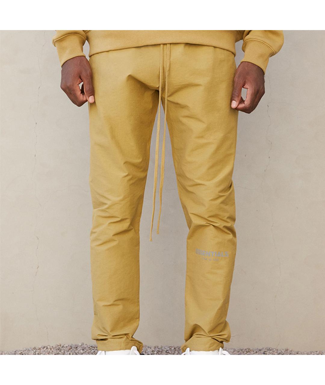 FEAR OF GOD ESSENTIALS Горчичные спортивные брюки и шорты, фото 3