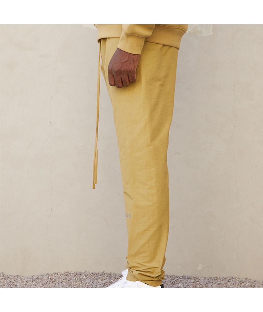 FEAR OF GOD ESSENTIALS Горчичные спортивные брюки и шорты, фото 4