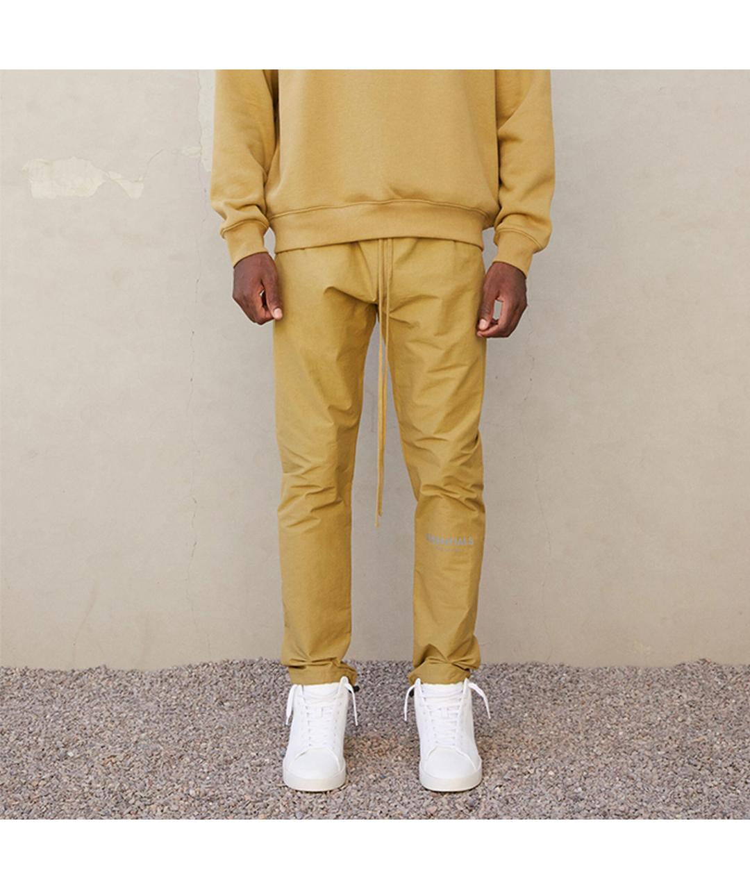 FEAR OF GOD ESSENTIALS Горчичные спортивные брюки и шорты, фото 6