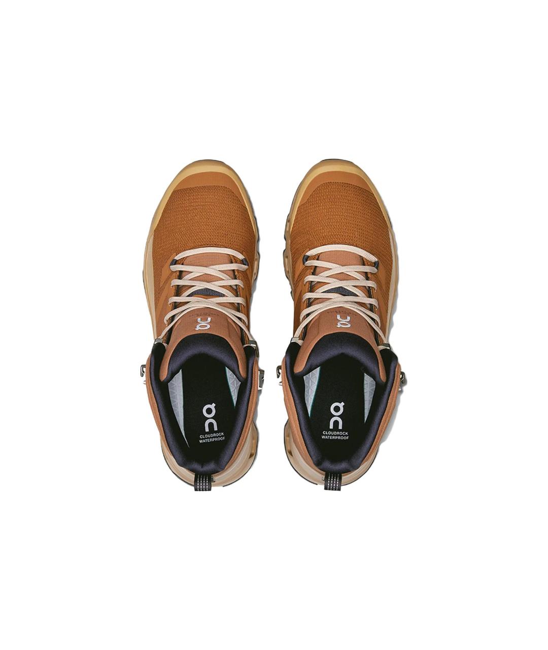 ON Коричневые высокие ботинки, фото 4