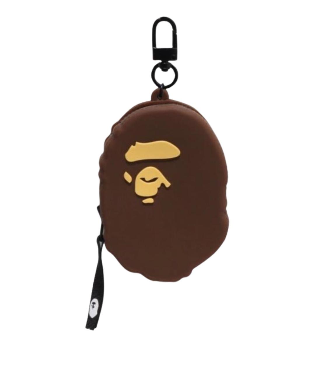 BAPE Коричневая ключница, фото 1