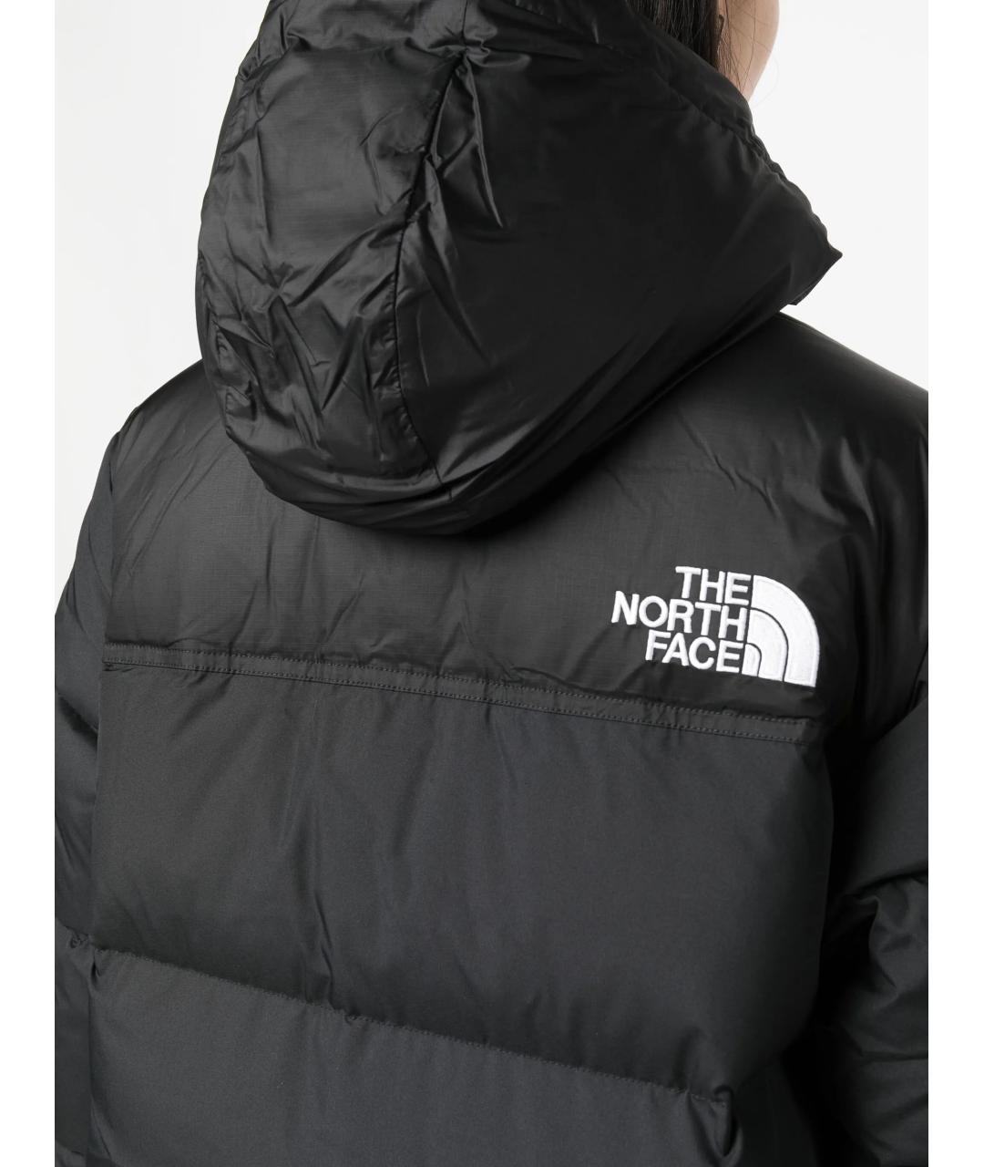 THE NORTH FACE Черный полиэстеровый пуховик, фото 4