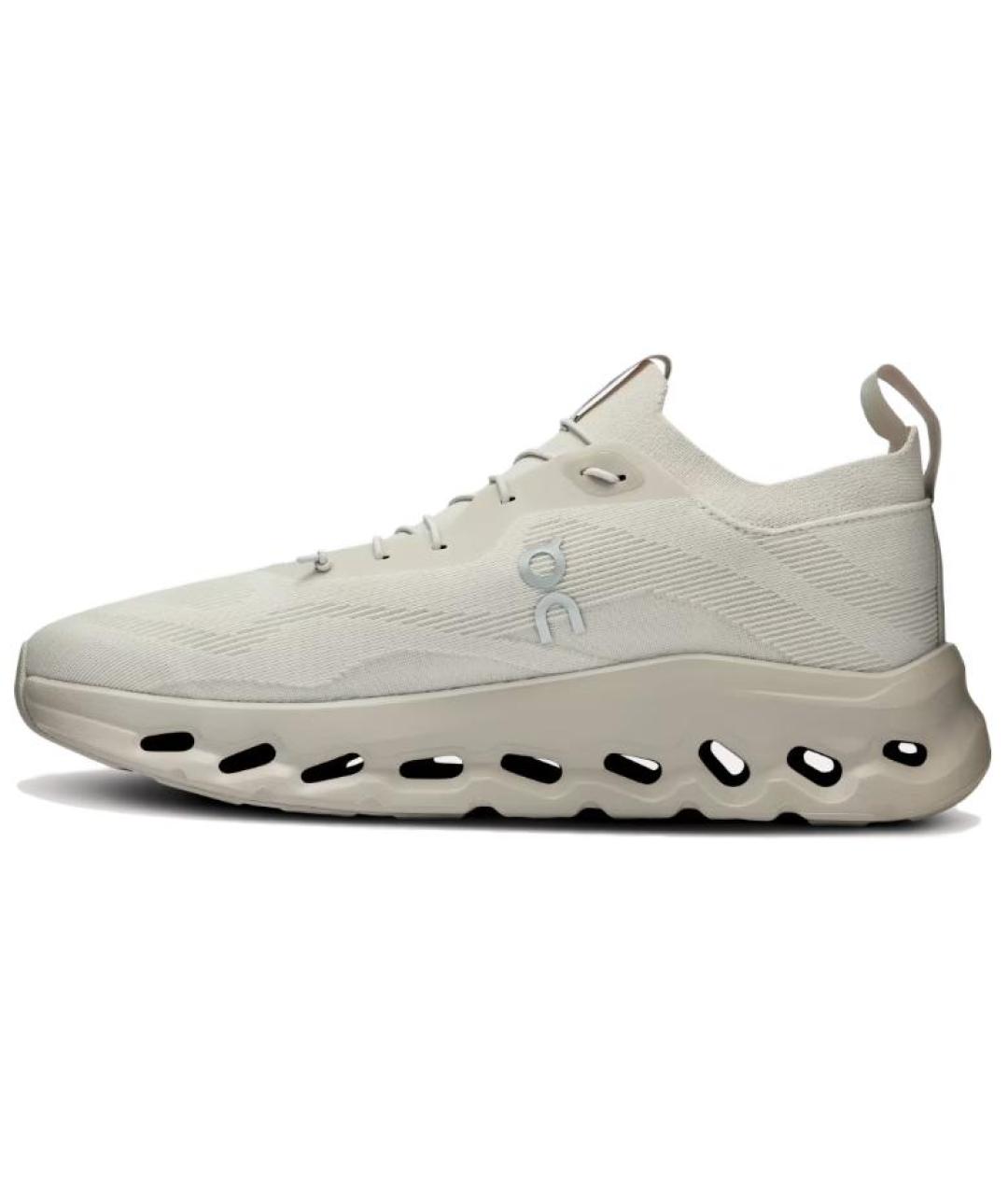 ON Бежевые синтетические низкие кроссовки / кеды, фото 2