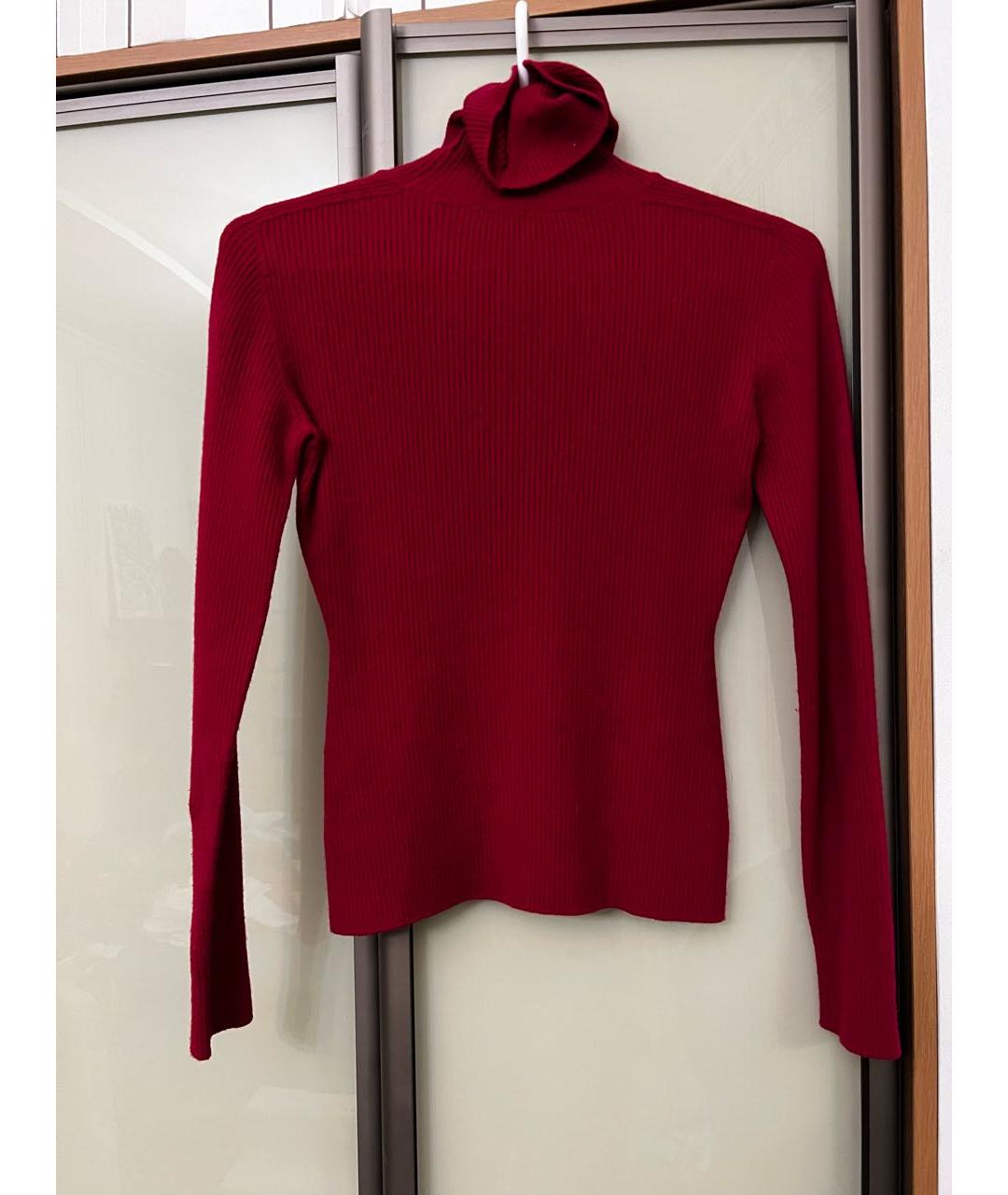 DOLCE&GABBANA Красная шерстяная водолазка, фото 5