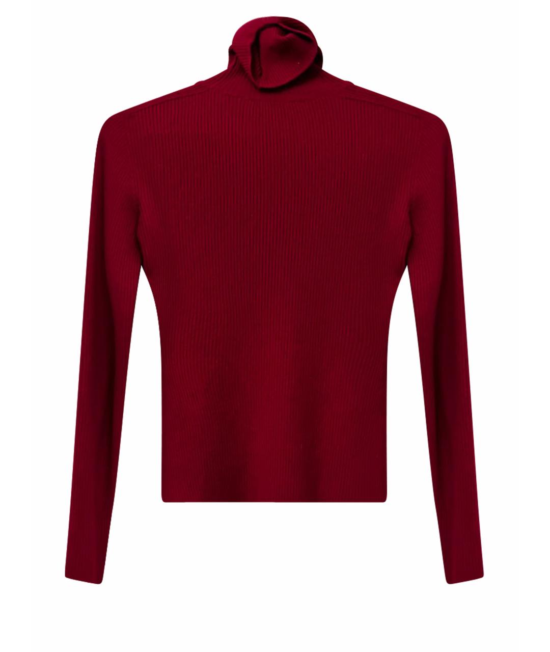 DOLCE&GABBANA Красная шерстяная водолазка, фото 1
