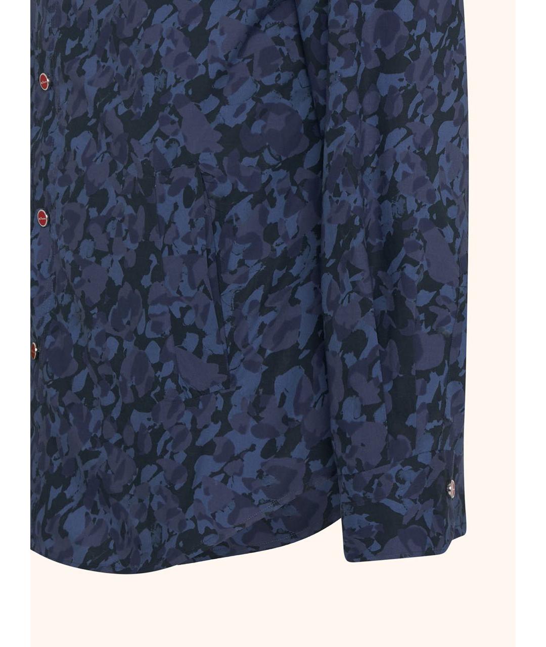 KITON Синяя хлопковая куртка, фото 3