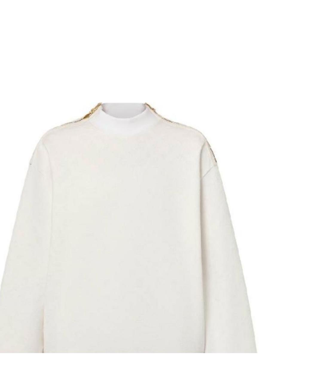 LOUIS VUITTON Белый джемпер / свитер, фото 5