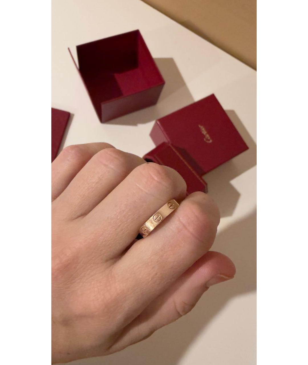 CARTIER Розовое кольцо из розового золота, фото 8