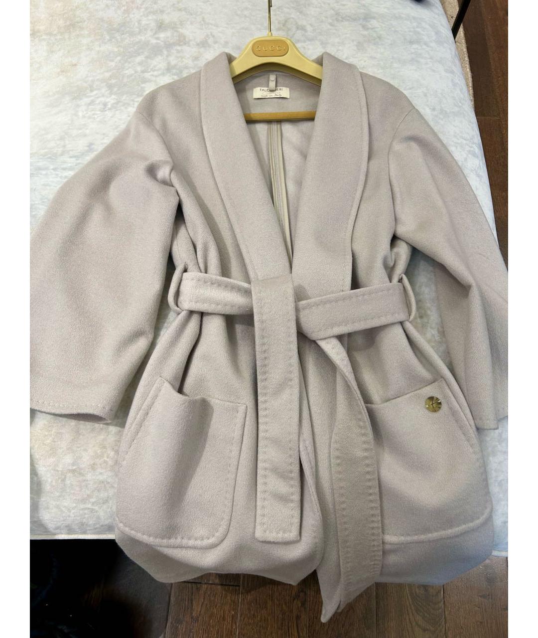 FALCONERI Бежевое кашемировое пальто, фото 5