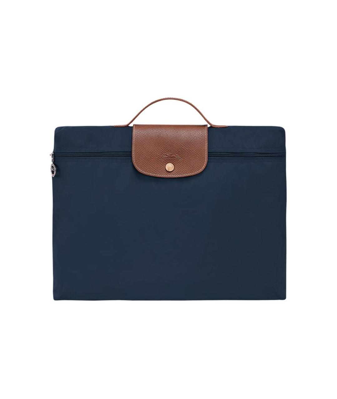 LONGCHAMP Синий портфель, фото 1