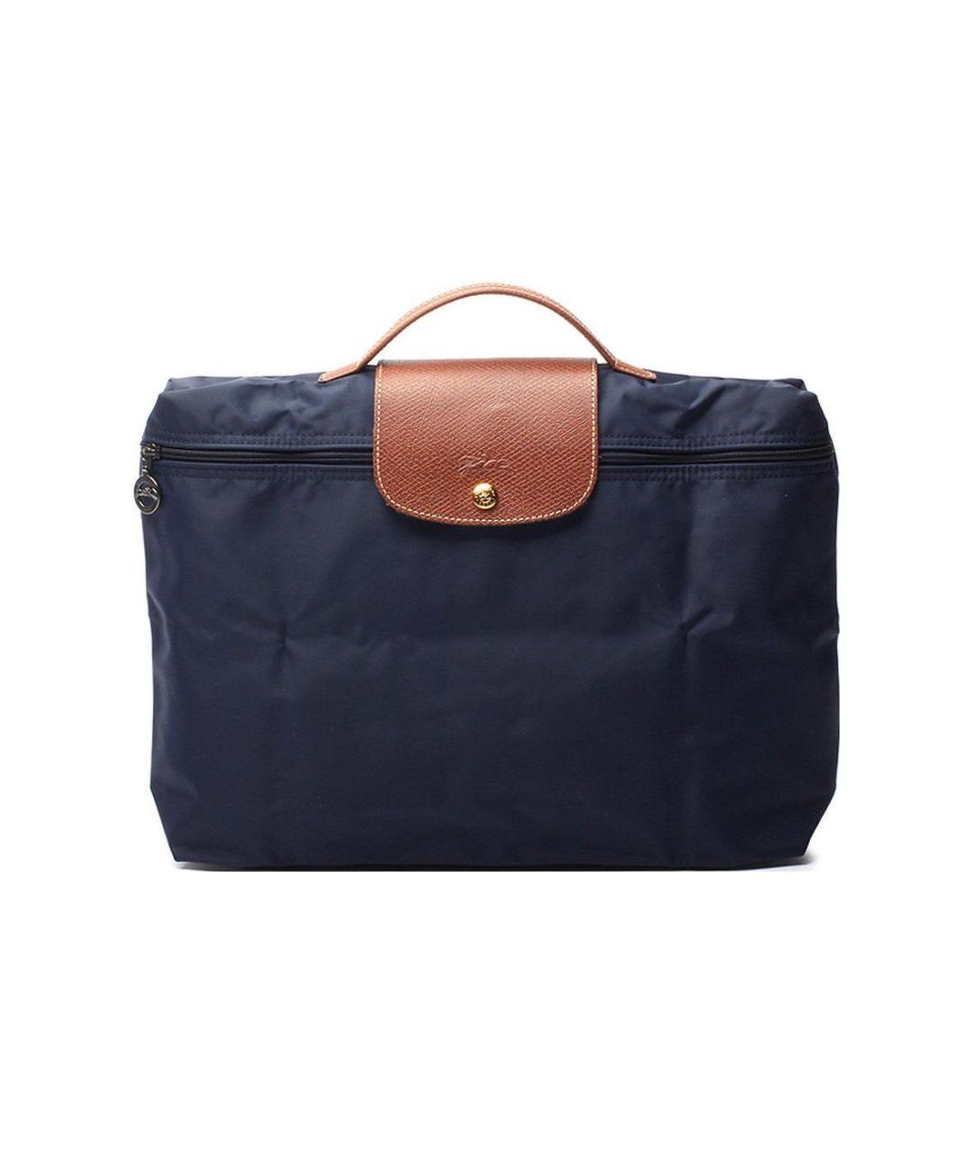 LONGCHAMP Синий портфель, фото 2