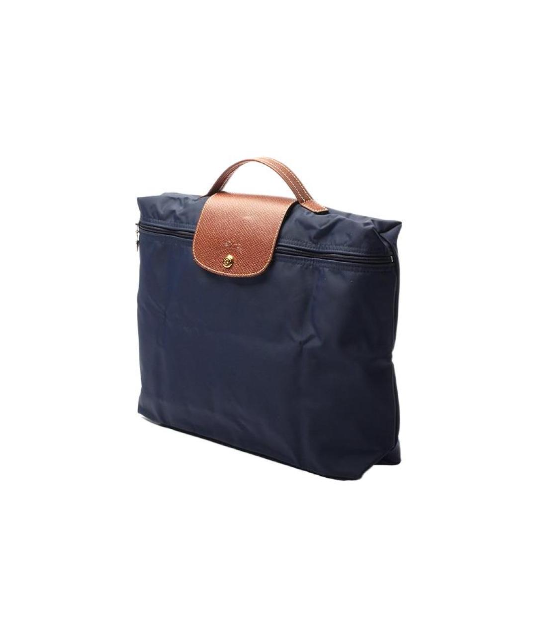 LONGCHAMP Синий портфель, фото 3
