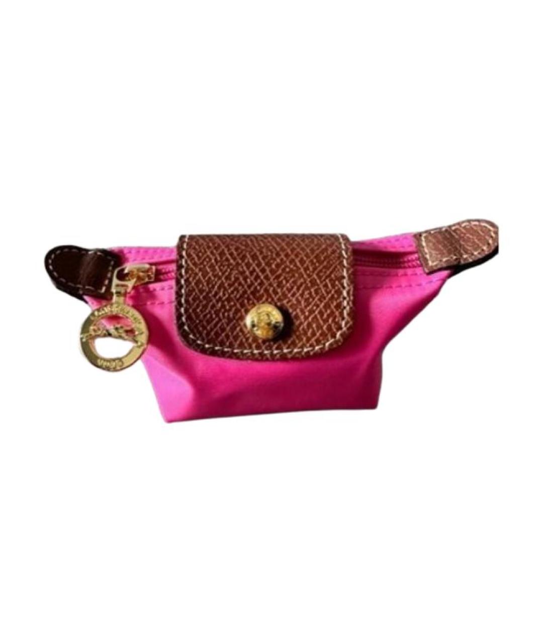 LONGCHAMP Розовый кошелек, фото 3