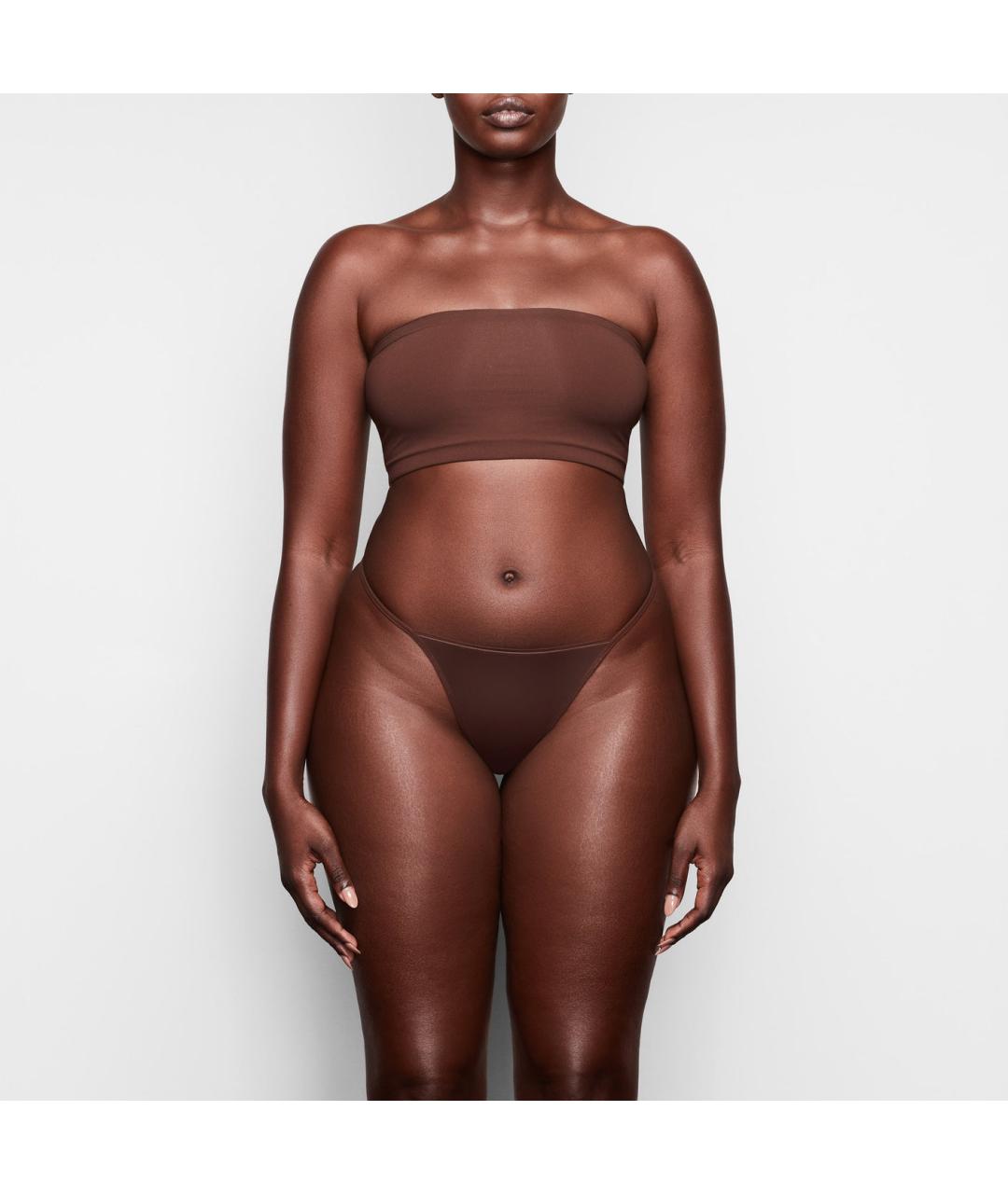 SKIMS Коричневая майка, фото 2