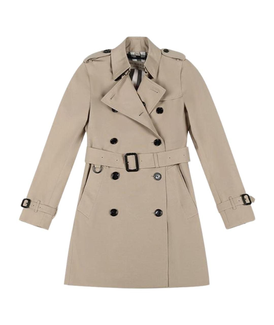 BURBERRY Бежевый тренч/плащ, фото 1