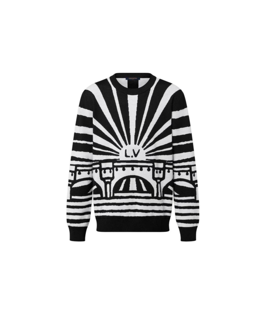 LOUIS VUITTON Черный джемпер / свитер, фото 4