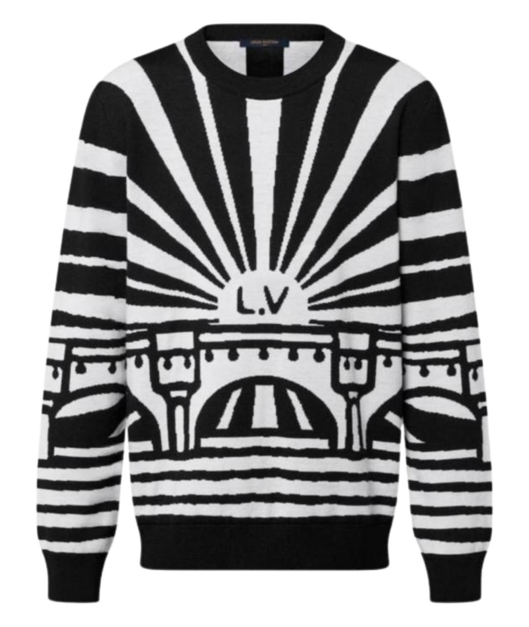 LOUIS VUITTON Черный джемпер / свитер, фото 1