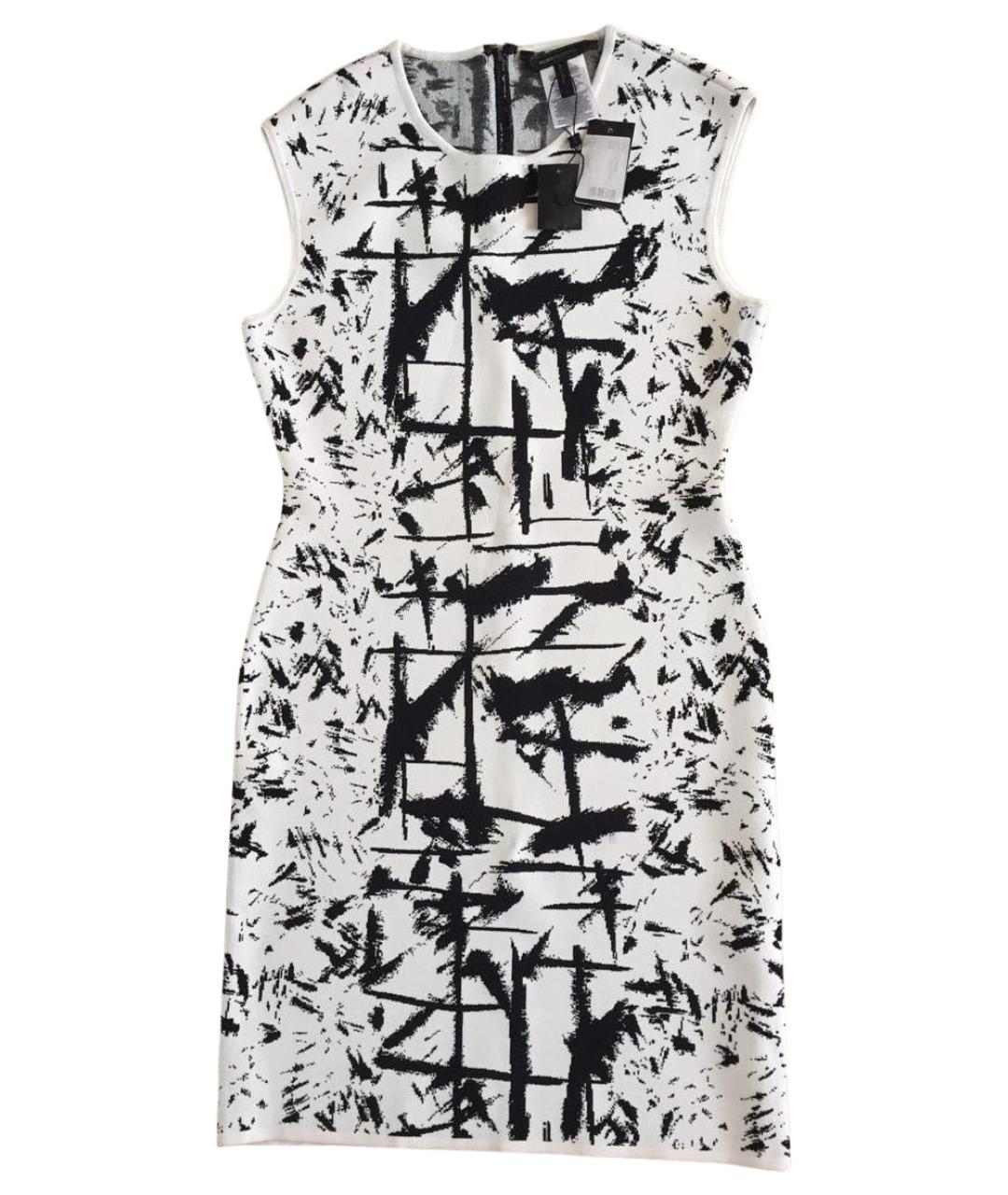BCBG MAXAZRIA Белое вискозное повседневное платье, фото 1