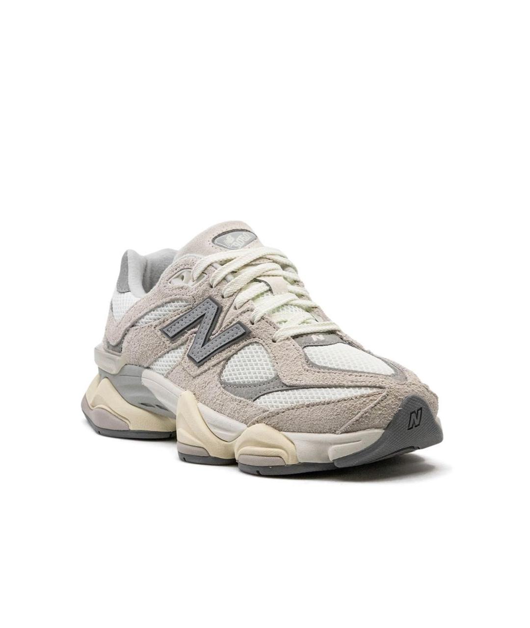NEW BALANCE Бежевые замшевые низкие кроссовки / кеды, фото 3