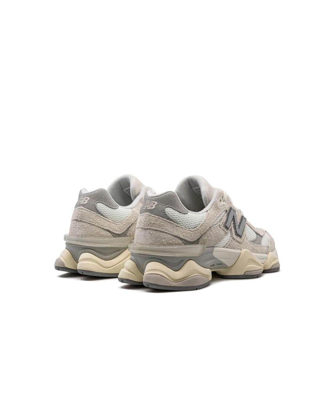 NEW BALANCE Бежевые замшевые низкие кроссовки / кеды, фото 2