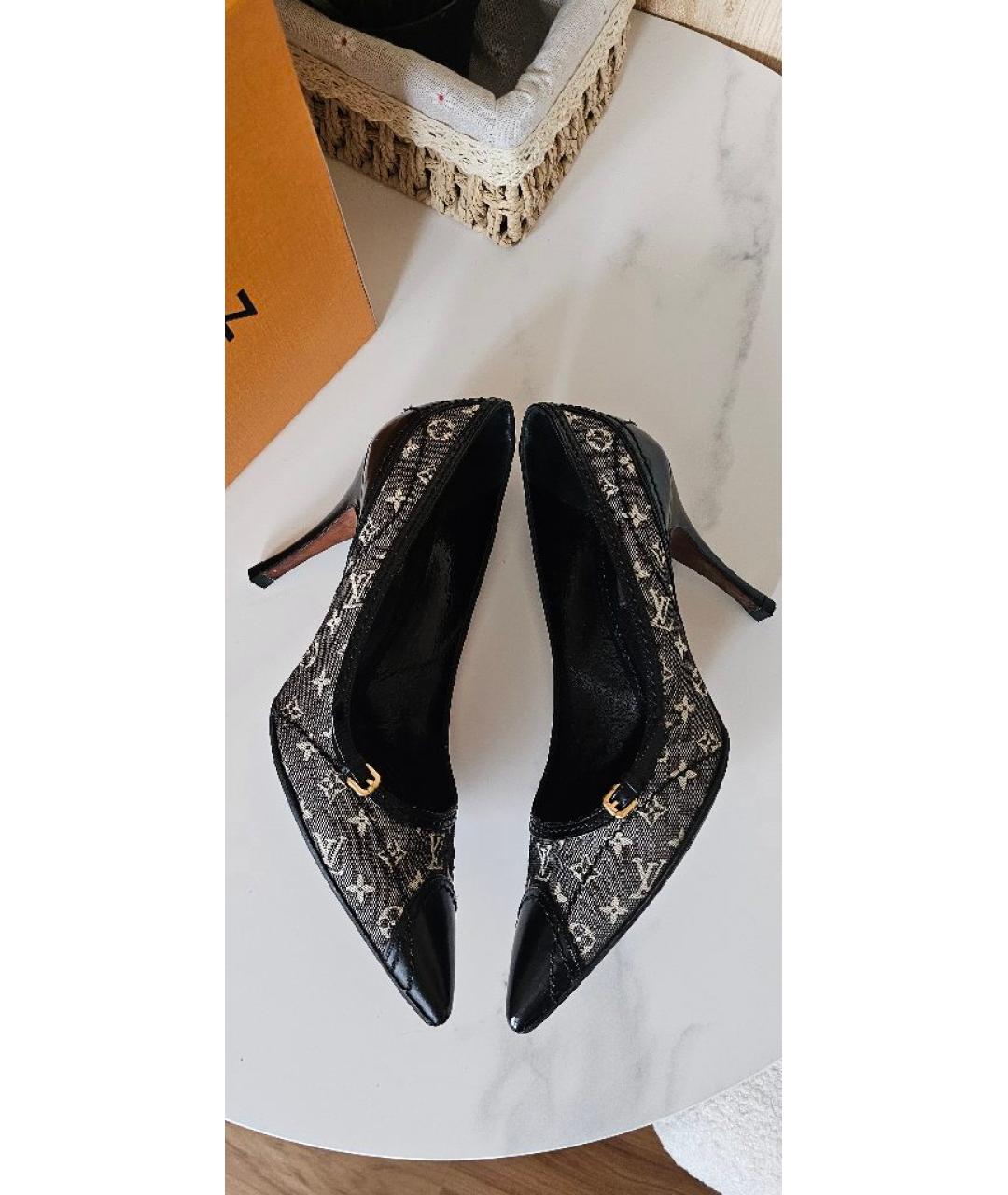 LOUIS VUITTON Черные туфли, фото 8
