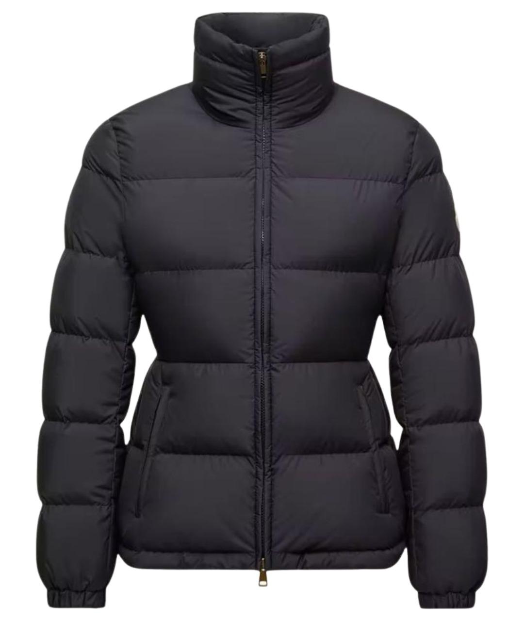 MONCLER Черный пуховик, фото 1