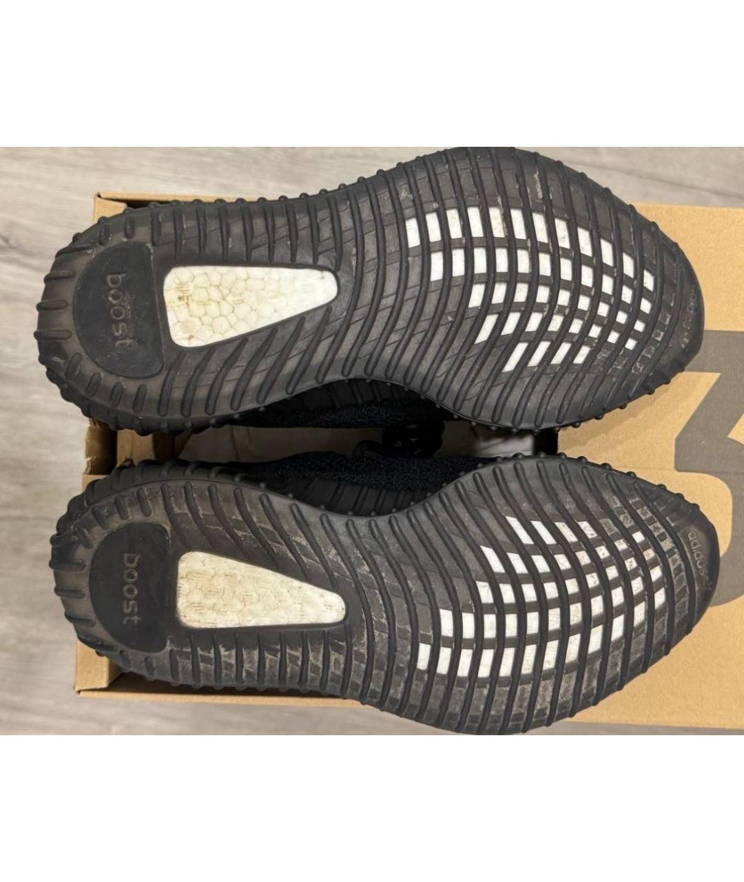 ADIDAS YEEZY Черные текстильные кроссовки, фото 6