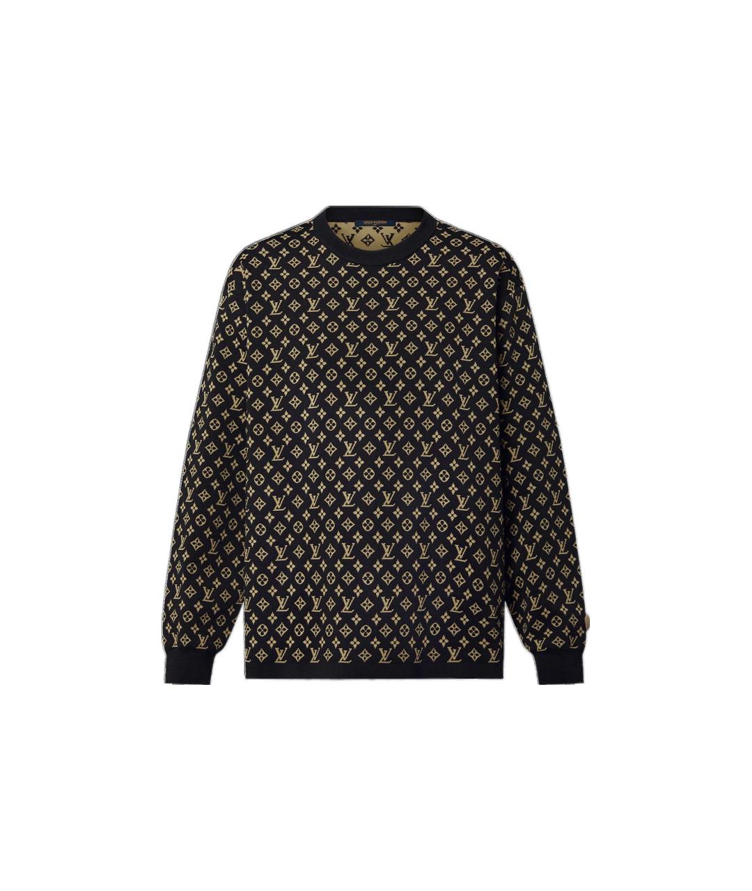 LOUIS VUITTON Черный джемпер / свитер, фото 6