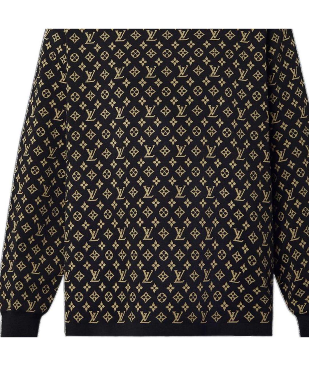 LOUIS VUITTON Черный джемпер / свитер, фото 4