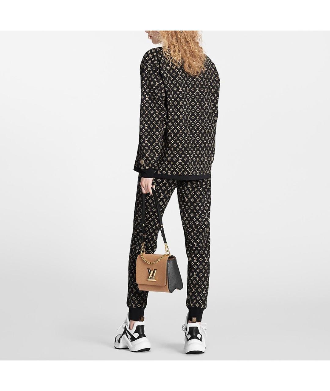 LOUIS VUITTON Черный джемпер / свитер, фото 3