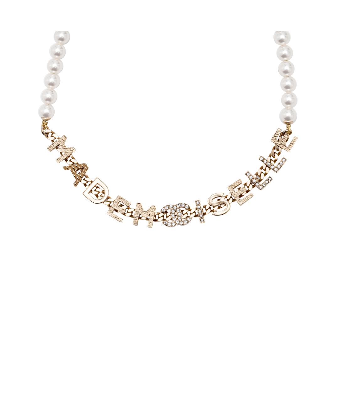 CHANEL Золотой металлический чокер, фото 2