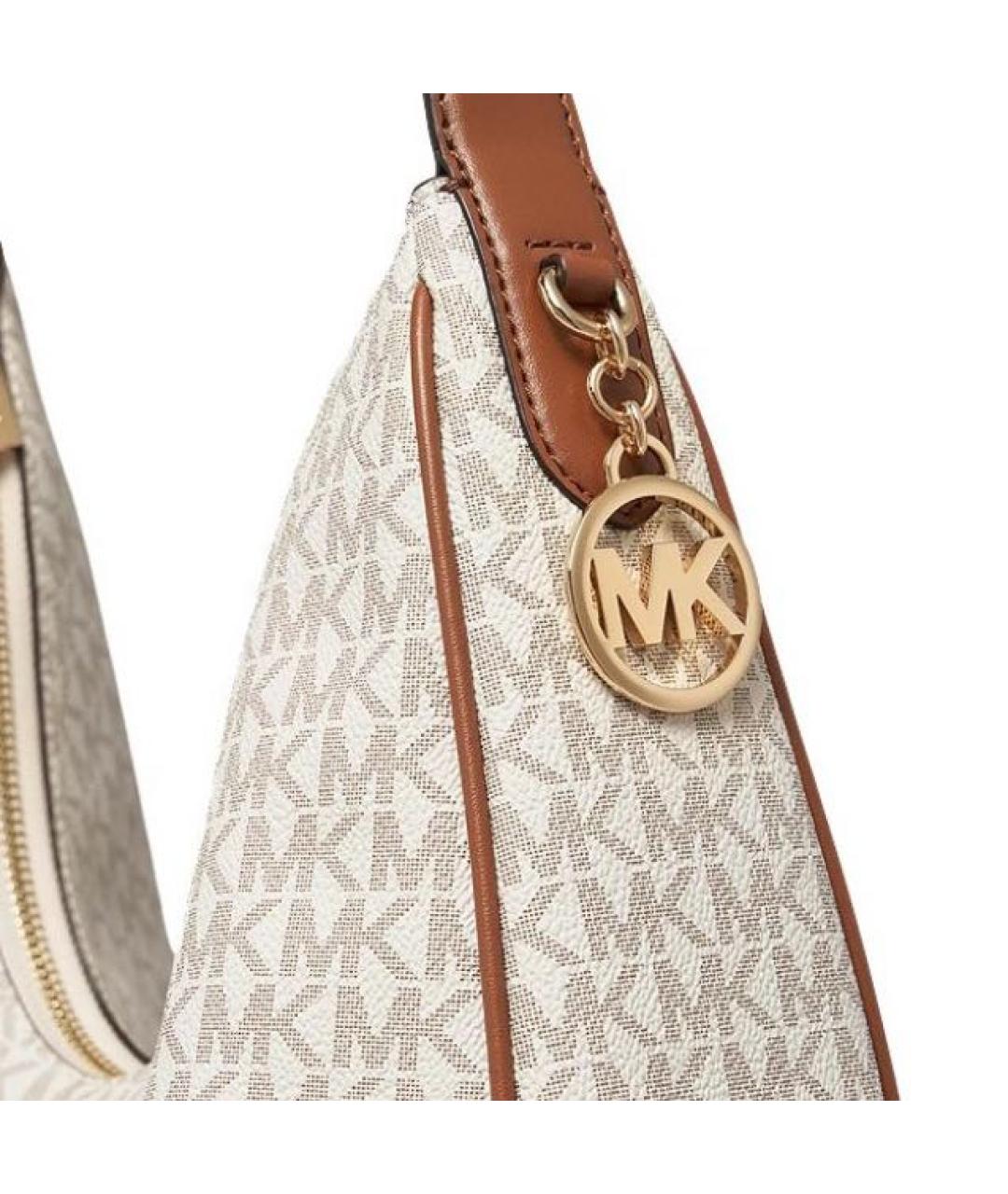 MICHAEL KORS Белая сумка через плечо, фото 5