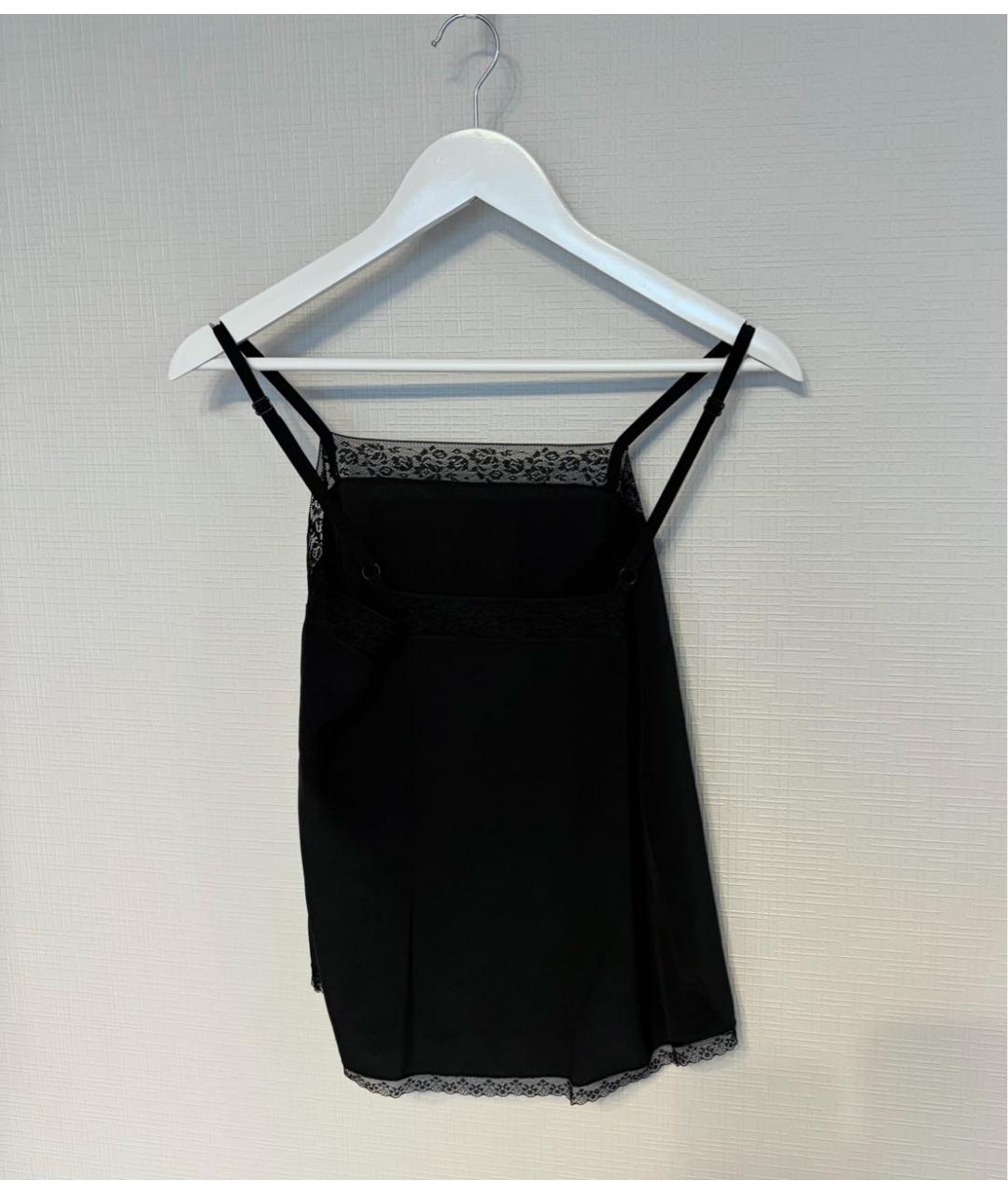 ZADIG & VOLTAIRE Черная шелковая майка, фото 3