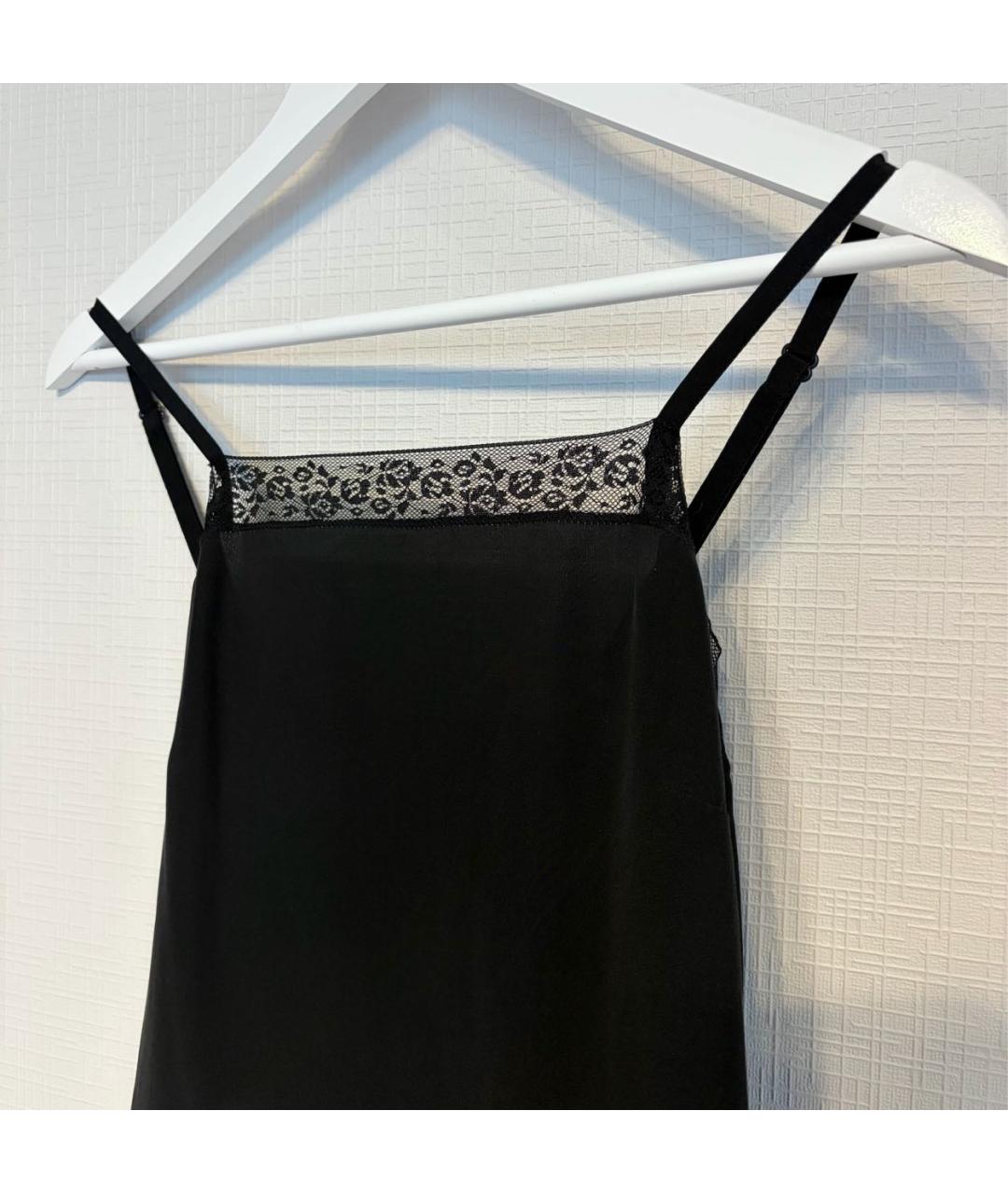 ZADIG & VOLTAIRE Черная шелковая майка, фото 2