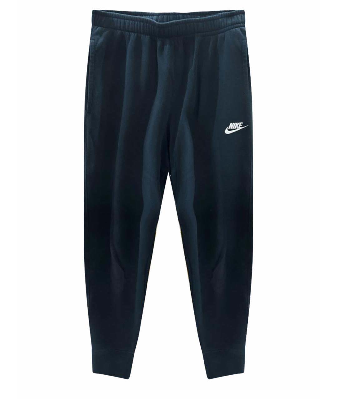 NIKE Черные вискозные повседневные брюки, фото 1