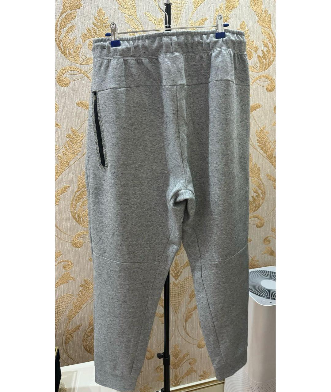NIKE Серые повседневные брюки, фото 2