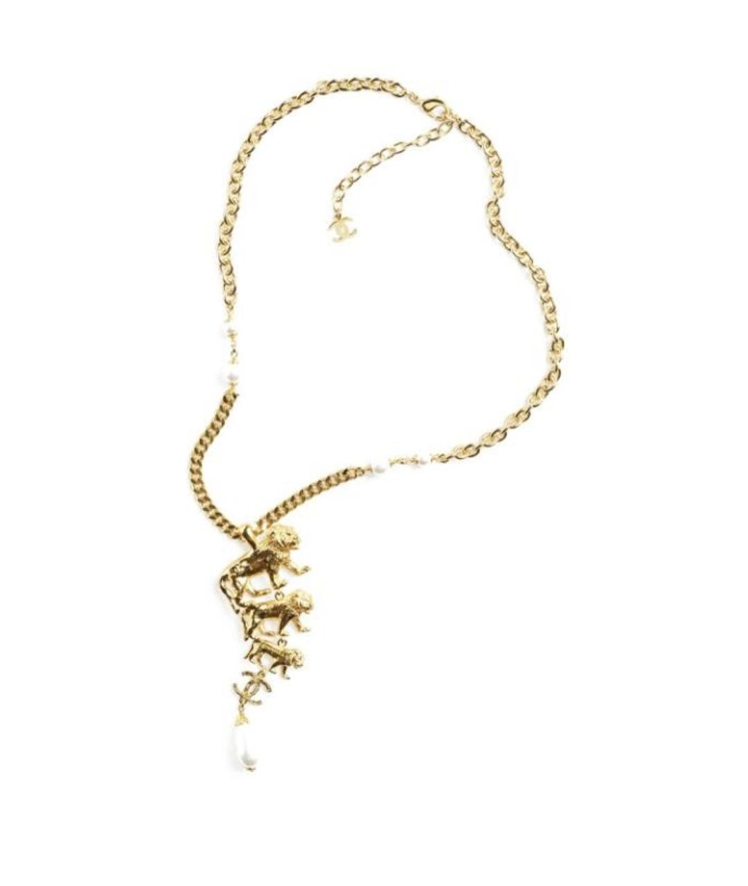 CHANEL Золотая цепочка из желтого золота, фото 1