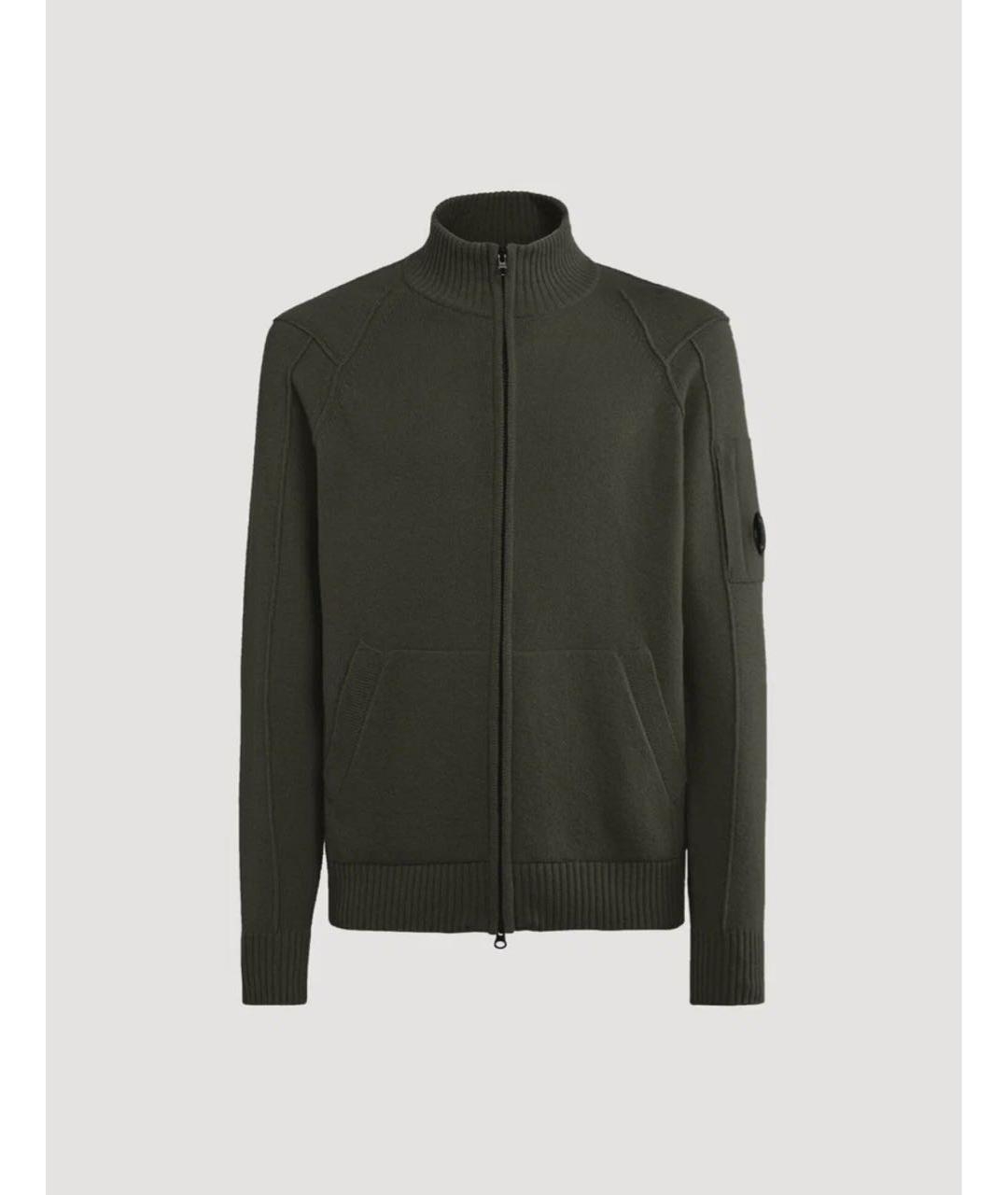 CP COMPANY Хаки шерстяной джемпер / свитер, фото 4