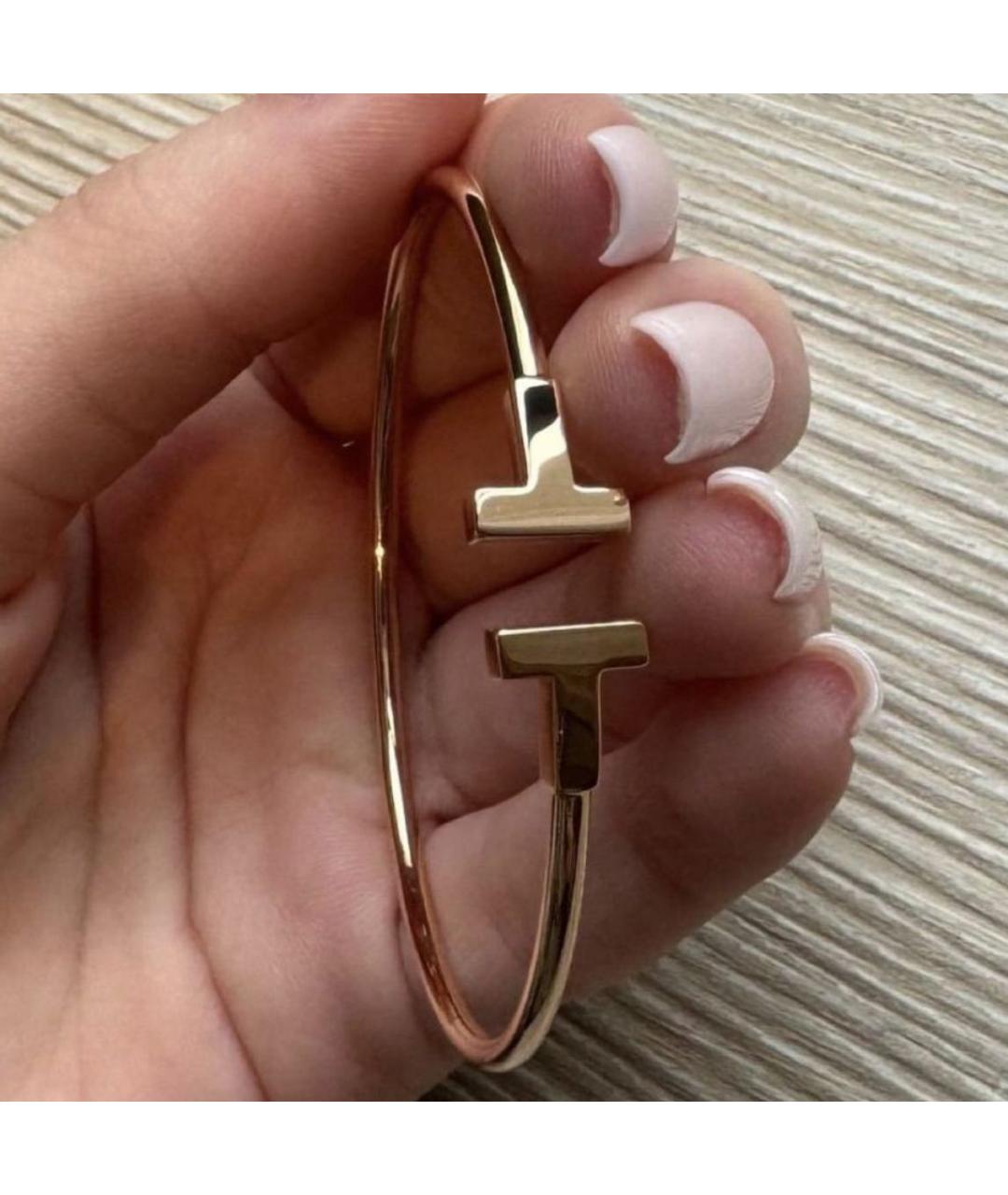 TIFFANY&CO Золотой браслет из розового золота, фото 5