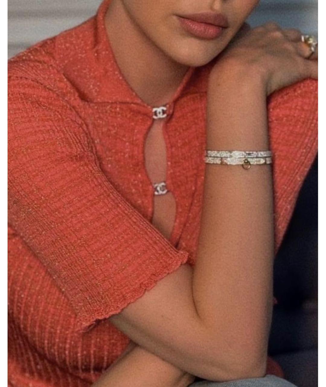 CHANEL Коралловая вискозная футболка, фото 2