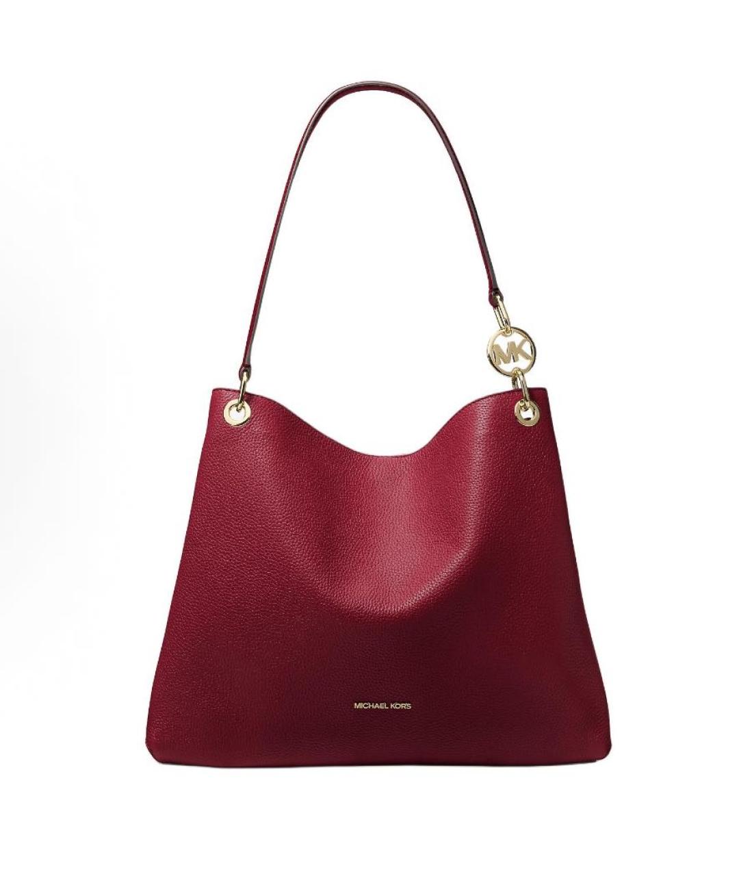 MICHAEL KORS Бордовая сумка через плечо, фото 1