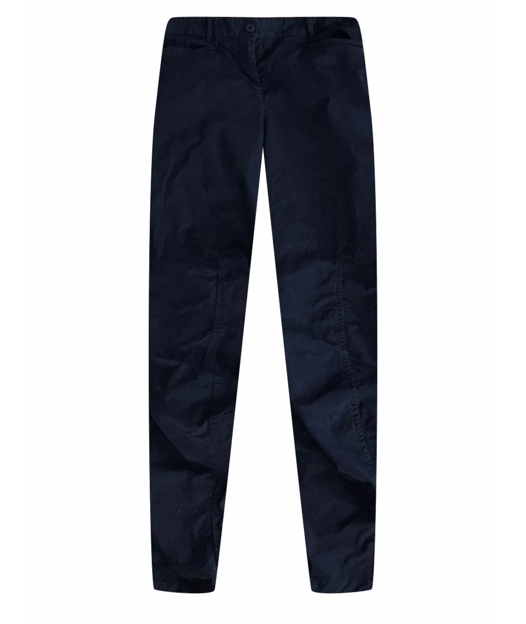 VIVIENNE WESTWOOD Черные хлопко-эластановые брюки узкие, фото 1