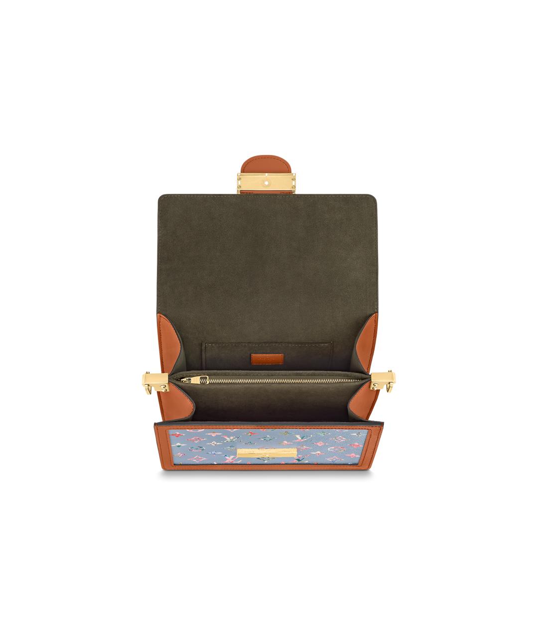 LOUIS VUITTON Синяя сумка через плечо, фото 4