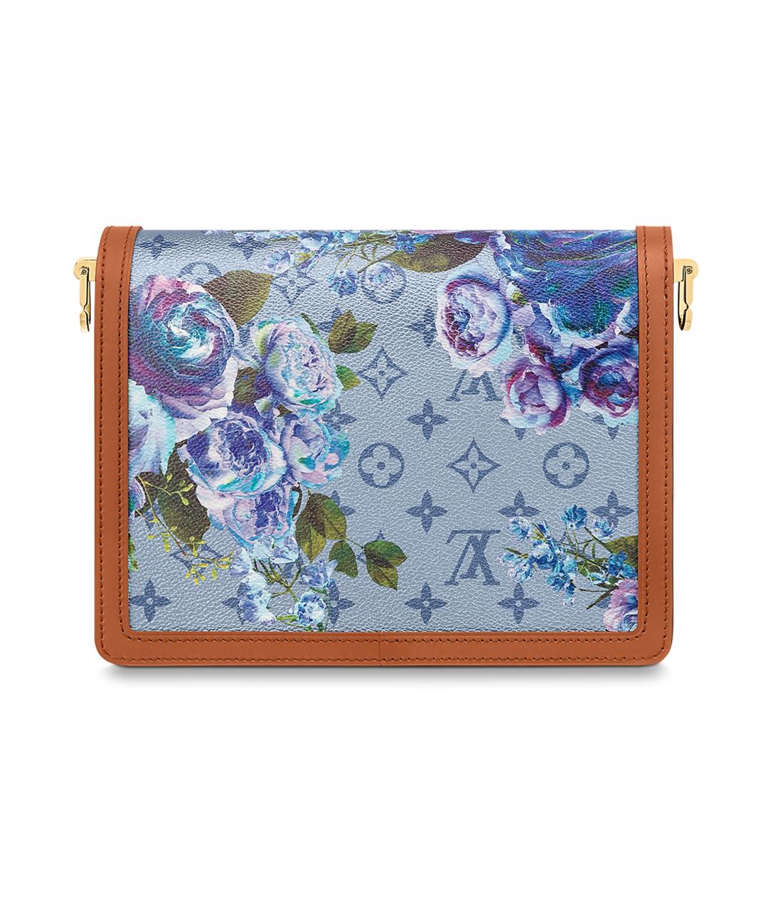 LOUIS VUITTON Синяя сумка через плечо, фото 3