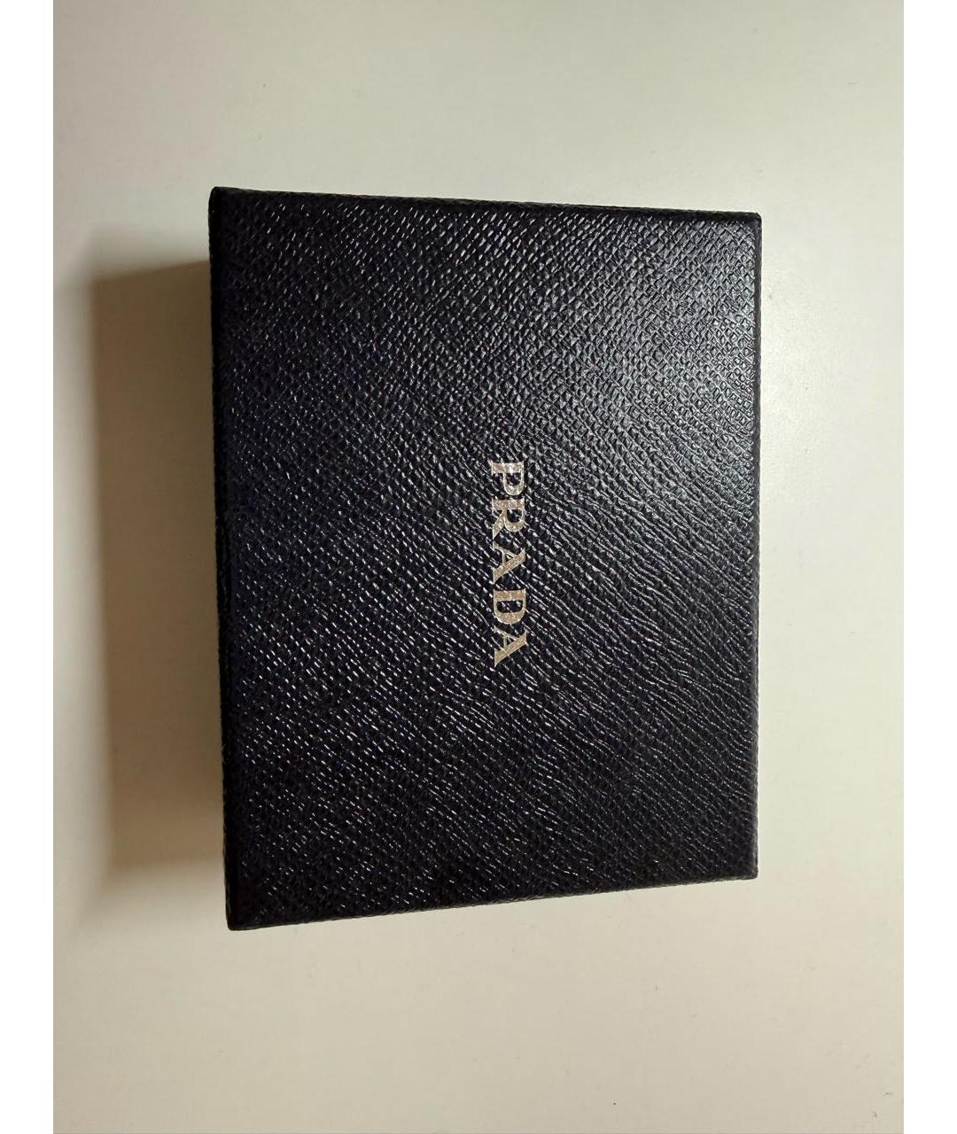 PRADA Коричневый кожаный кошелек, фото 5