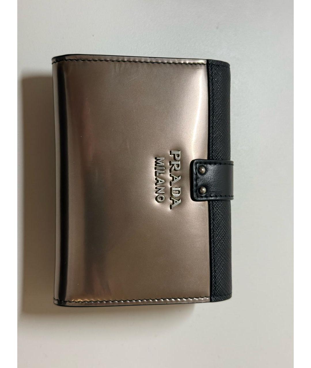 PRADA Коричневый кожаный кошелек, фото 2