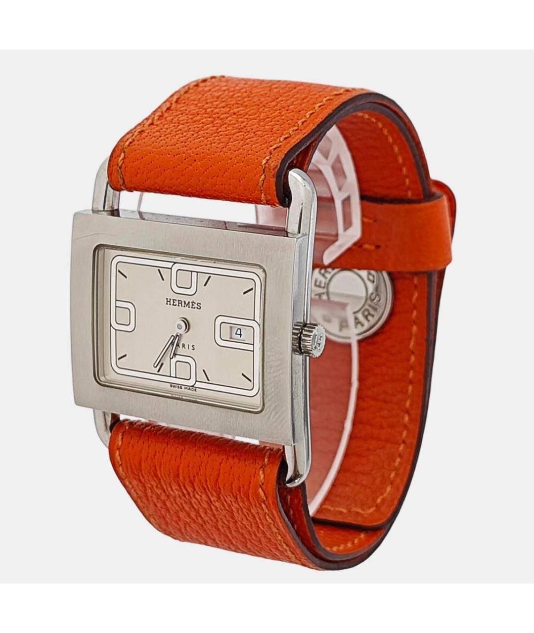 HERMES Оранжевое часы, фото 2